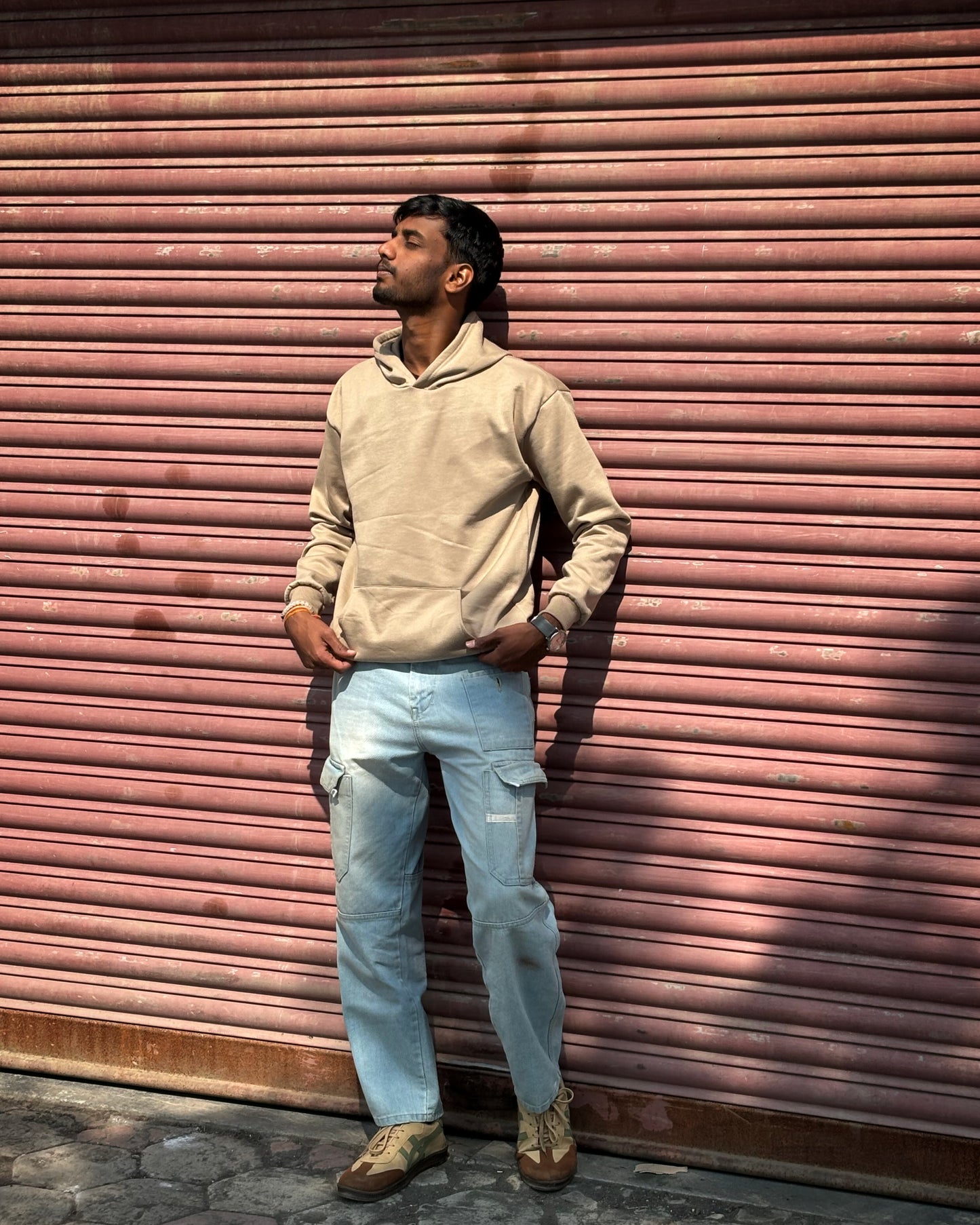 Sandstone Minimalist Premium Hoodie