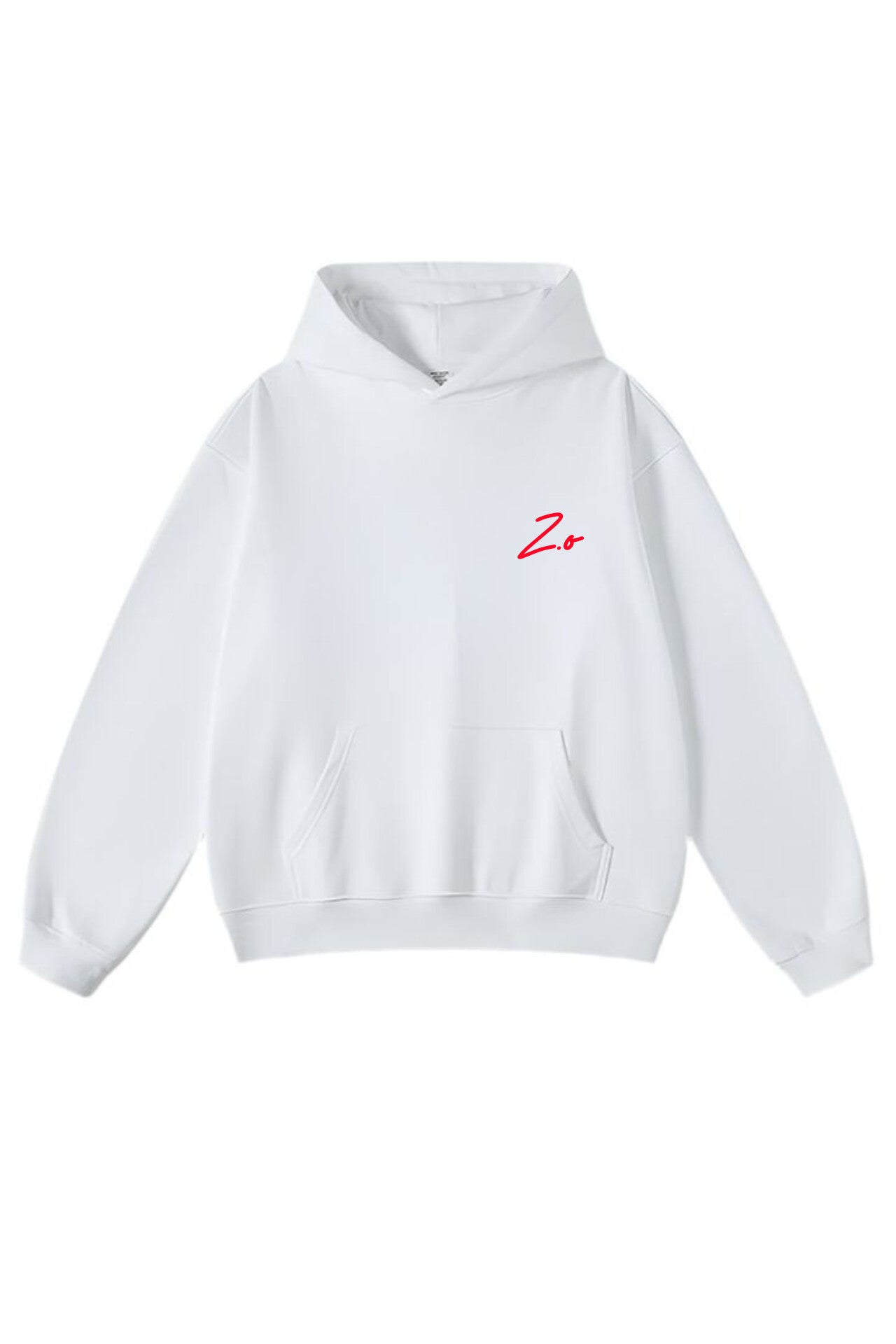 Born Broke Die Rich – White Hoodie