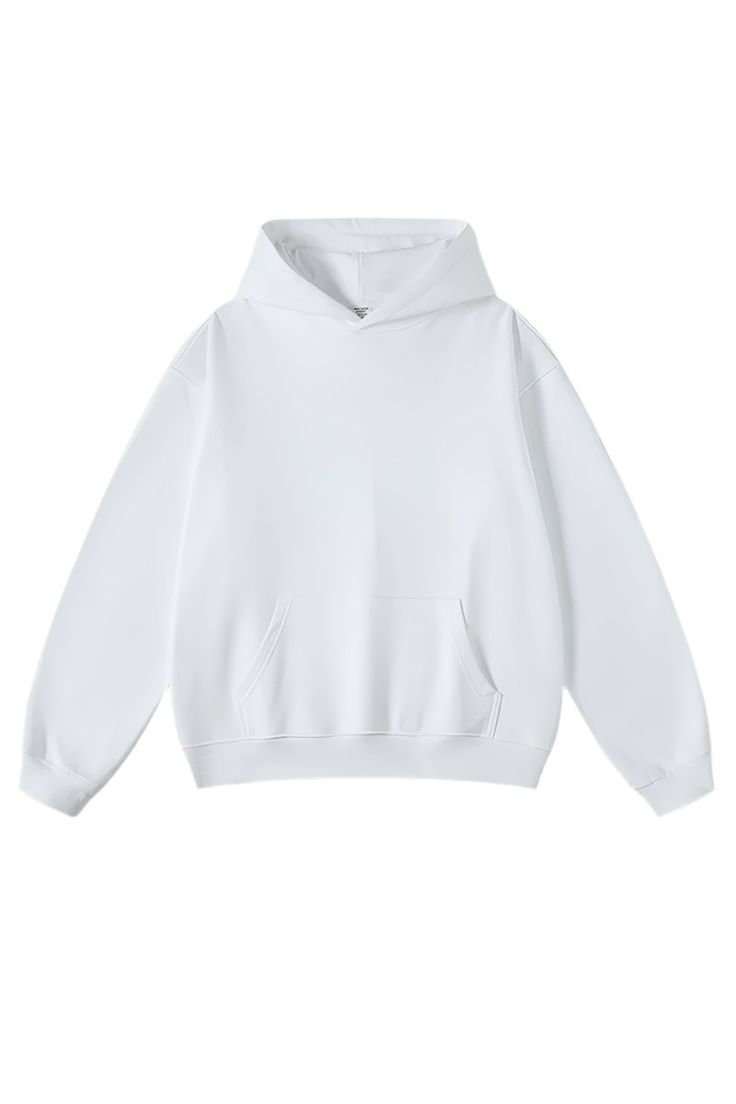 Classic White Essential Hoodie