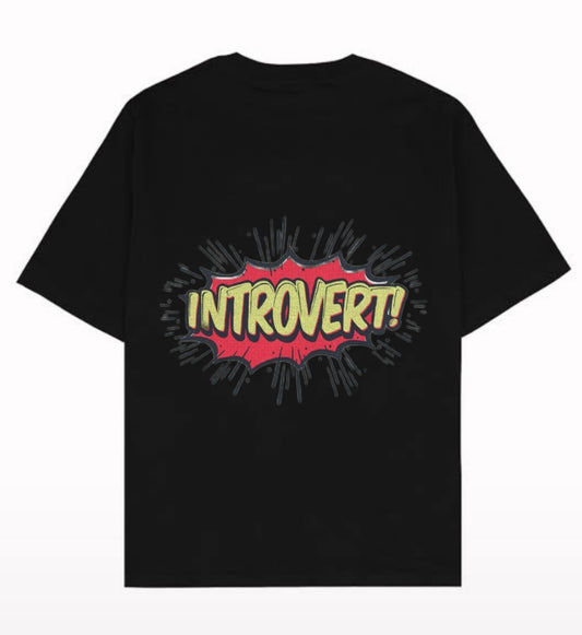 Introvert - Oversized T Shirt
