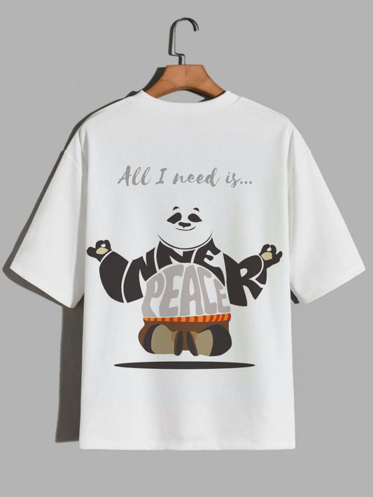 "All I Need is... Inner Peace" Oversized T-Shirt