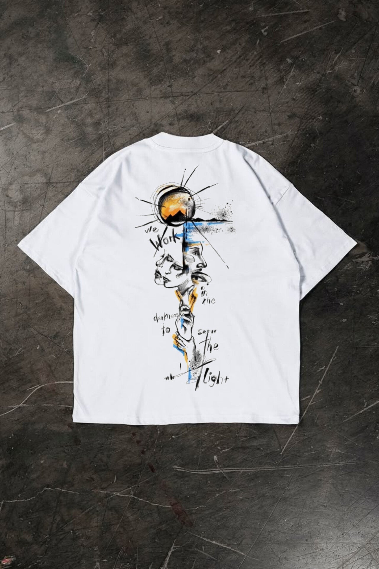 To serve the Light - Oversized tshirt