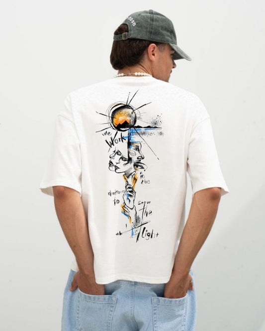 To serve the Light - Oversized tshirt