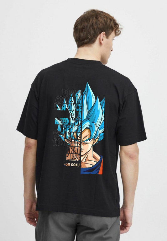 Goku Quote Tee - Loose Fit tshirt