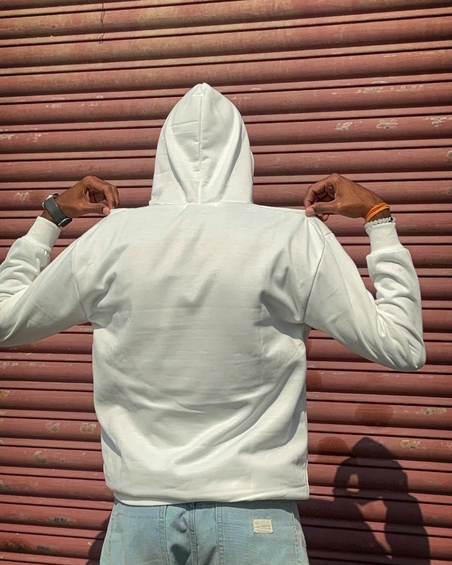 Classic White Essential Hoodie