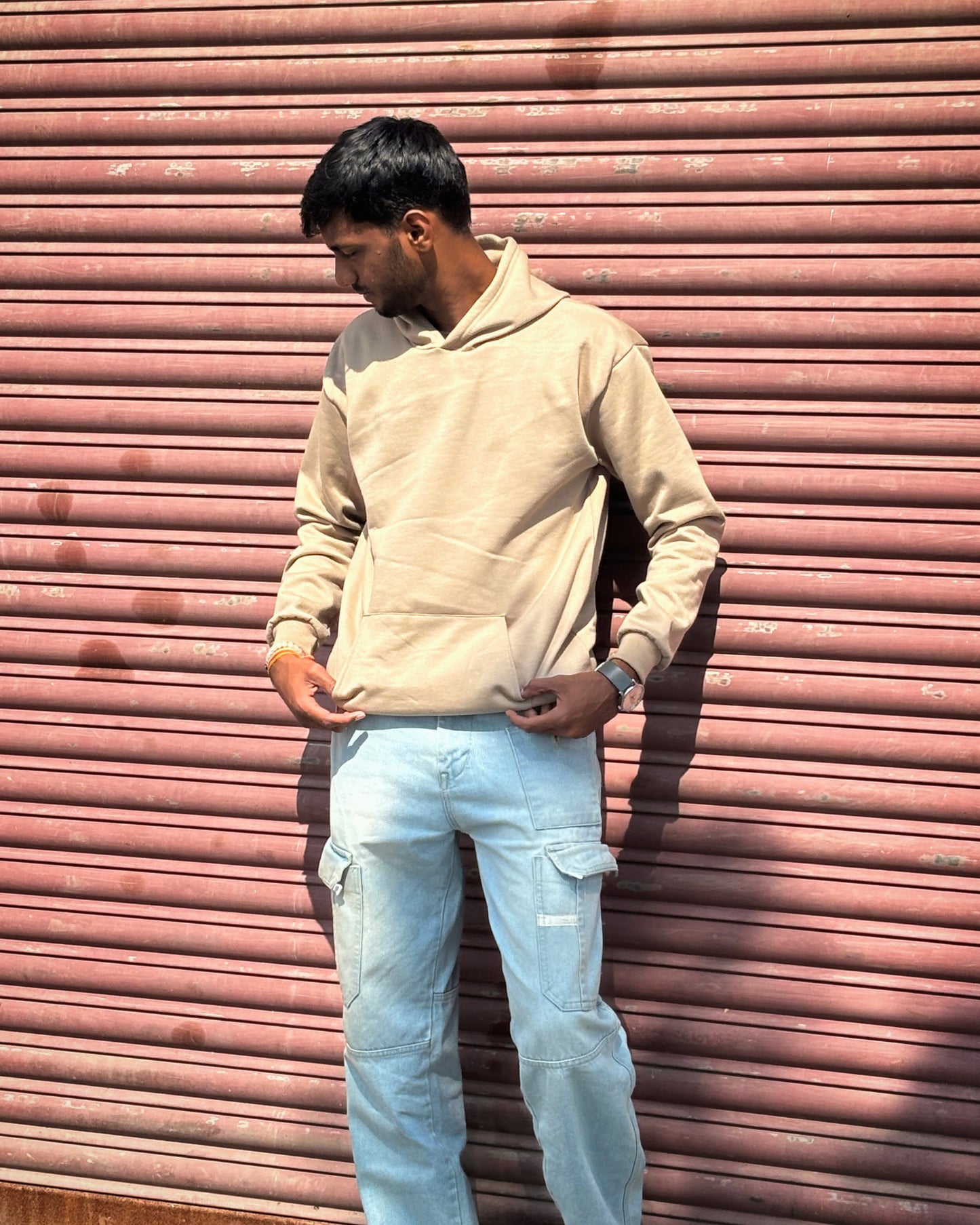 Sandstone Minimalist Premium Hoodie